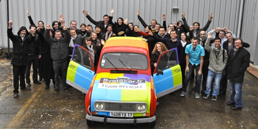 Le groupe Attrait s'engage avec AVATACAR dans le 4L Trophy édition 2012.