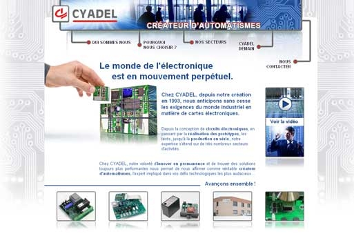 Cyadel.fr, créateur d'automatismes