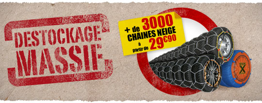 Chaine-neige en promo sur Avatacar