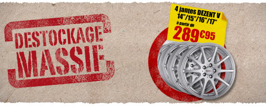 Destockage Massif jusqu'au 31 janvier :